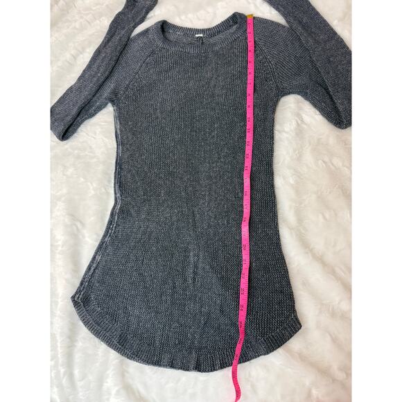 Lululemon Cabin Yogi Long Sleeve Boolux Sweater Inkwell Heather Gray Blue XS/ 2* - Picture 15 of 16
